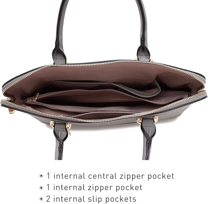 Dasein Laptop Bag for Women 14 Inch Computer Shoulder Bag Large Capacity Messenger Bag Business Office Professional Work Tote