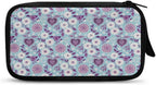 White Flowers Travel Cord Organizer Case Cord Organizer Travel Large Storage Bag holds Phone Power Bank SD Card Tech Accessory Electronic Accessories Carry Case