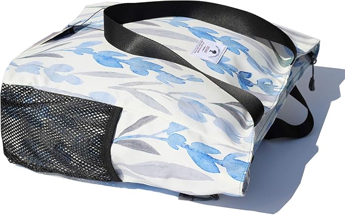 Original Floral Water Resistant Large Tote Bag Shoulder Bag for Gym Beach Travel Daily Bags Upgraded