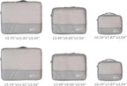 Packing Cubes Set Travel Luggage Organizers Suitcase Lightweight Accessories