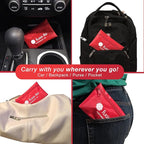 Mini First Aid Kits – 12-Pack Bulk Travel Emergency Kits in Reusable Pouches – Compact First Aid Supplies for Events, Corporate Gifts, Giveaways, Workplaces, Outdoor Use, School & Car Safety