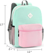 mibasies Kids Backpack for Girls 5-9: Large Girls Backpack for Elementary School