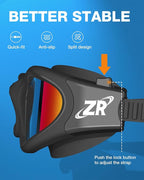ZIONOR Swim Goggles, Upgraded G1 Polarized Swimming Goggles Anti-Fog for Adult Men Women