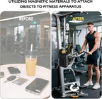 Magnetic Gym Bag for Men & Women - Adjustable Strap，Small Gym Bag，Magnetic Large Water Bottle Holder - Ideal for Fitness, Travel & Sports