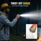 3-Pack Rechargeable LED Camping Lanterns, Mini Tent Light with 10 Modes & Hanging Clip, IPX5 Waterproof Small Outdoor Ambient Lighting for Hiking, Emergency, Fishing (Mixed Colors