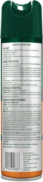 Repel Insect Repellent Sportsmen Max Formula 40% DEET 6.5 Ounces, Aerosol, 6 Pack