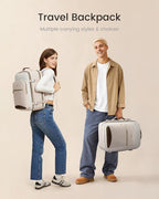 LOVEVOOK 40L Travel Backpack for Women & Men, Airline Approved Carry On Luggage with 3 Packing Cubes, TSA Overnight Bags, Waterproof Personal Item Bag, Weekender Essentials Backpacks fits 17" Laptop