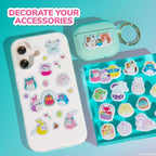 Original Squishmallows Puffy Stickers, 33 Stationery Stickers, Spring Theme