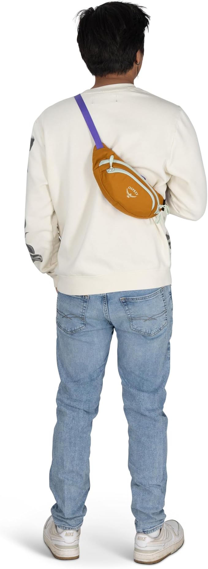 Osprey Daylite Mini Waist Pack - Lightweight Belt Bag with Crossbody Shoulder Carry Option