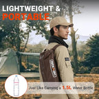 Overmont Portable High-Back Camping Chair - 440LBS Support Oversized Lightweight Folding Backpacking Chair for Adults - Compact with Detachable Pillow for Outdoor Travel Hiking Beach Fishing