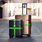 Hero Luggage Straps for Suitcases and Carry-On (2-Pack) Heavy-Duty Secure Belts with 700+ lbs. Max Force Tension