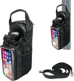 Magnetic Gym Bag for Men & Women - Adjustable Strap，Small Gym Bag，Magnetic Large Water Bottle Holder - Ideal for Fitness, Travel & Sports