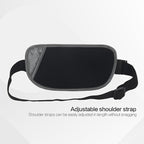 Slim RFID Blocking Money Belt for Travel - Anti-Theft Hidden Passport Holder Waist Wallet with Secure Pouch for Cash, Credit Cards & Phone Safe (Grey)