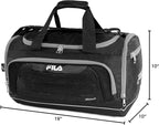 Cypress Small Duffel Gym Sports Bag with Shoe Compartment