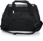 MuchL Pet Carrier Soft-Sided Carriers for Cat Carriers Dog Carrier for Small Medium Cats Dogs Puppies Pet Carrier Airline Approved Cat Dog Pet Travel Carrier (Medium,Black)