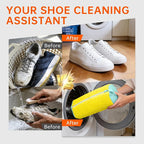 2PCS Shoe Washing Machine Bgs,Laundry Shoe Bags for Washer and Dryer, Reusable and Durable Zipper Sneaker Shoe Washing Bag, Tennis Shoe Cleaning Bag for All Shoe Types (Yellow)