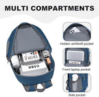 MIYCOO Backpack - Ultra Lightweight Packable Backpack for Travel Camping, Hiking Back Pack Waterproof Foldable Daypack for Men Women Blue