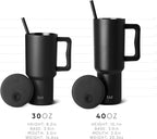 Simple Modern Easter 40 oz Trek Tumbler with Handle and Straw Lid | Cup Holder Friendly Insulated Stainless Steel Travel Mug | Easter Bunnies
