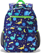 RHCPFOVR Boys Backpack for Elementary School, Backpack for Girls 5-8, Lightweight Kids Backpacks