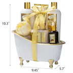 Mothers Day Gift for Mom, Gifts for Women - 7-Piece Spa Gift Set, Bath and Body Gift Set, Spa Kit | Gifts for Valentines, Fathers Day, Birthday, Christmas Gift, Holiday Present for Women