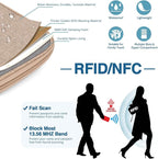 Passport Holder for Travel, Women Rfid Blocking Passport Wallet, Travel Essentials Premium Wallets, Waterproof Passport Holders Bag for Men Traveling, Travel Document Organizer Credit Cards Case