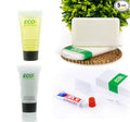 ECO Amenities Toiletry Kit - Shampoo Conditioner Set & Bathroom Soap - Travel Toothbrush Set & Toothpaste - Bulk Hygiene Kits & Travel Toiletries - 84 Units, 5-Pc Each