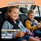 8Pcs Transformable Fidget Spinners for Kids Fidget Toys Teens Adults Sensory Toys with Autism ADHD Party Favors Travel Activities Easter Basket Stuffers Gifts for Kids Boys Girls B