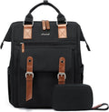 LOVEVOOK Laptop Backpack for Women with Large Capacity, Teacher Nurse Work Laptop Bag, Waterproof Travel Backpack Purse, Business Computer Back Pack, Cute bag for Professional Use, 15.6 Inch