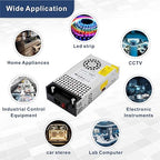12V DC Power Supply 600W AC to DC Converter SMPS 50A 12V Switching Power Supply Transformer for 3D Printer, RV, Led Strip, Motor Pump, CCTV, Electronic Instruments, Lab Computer