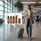 Travel Bottles for Toiletries 8 Pack 3.4oz TSA Approved Leak Proof Travel Size Containers Plastic 0.35oz Small Cream Jars Squeeze Empty Toiletry Bottles for Shampoo Conditioner Body Wash(Brown)