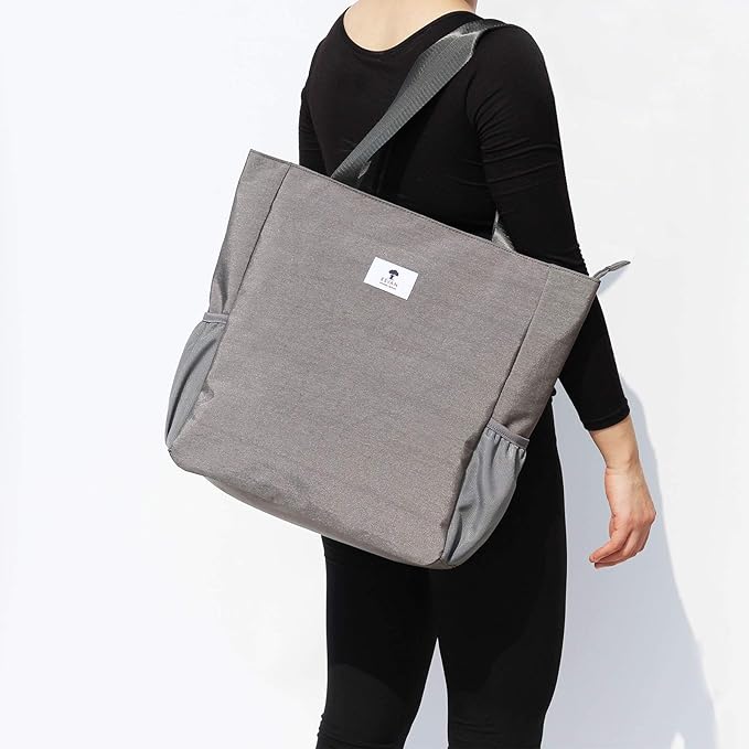 Original Floral Water Resistant Large Tote Bag Shoulder Bag for Gym Beach Travel Daily Bags Upgraded