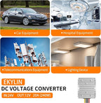 24v to 12v Converter, 20A 240W Supply Step Down Converter for Heavy Duty Truck Car Power Reducer Regulator for Auto Car Truck Vehicle Boat Solar System etc.(DC15-40V Inputs)