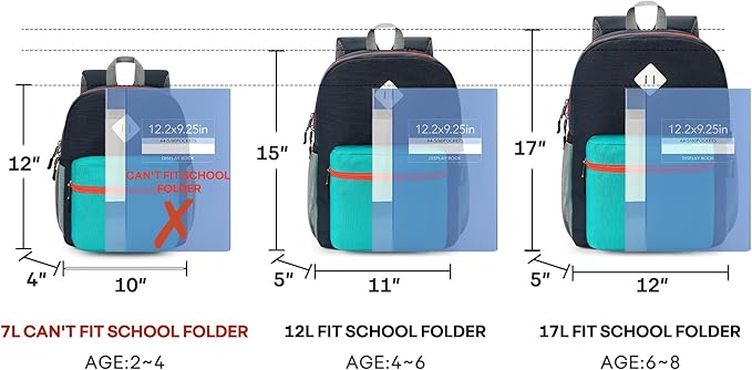 mibasies Kids Backpack for Boys 5-9: Large Boys Backpack for Elementary School