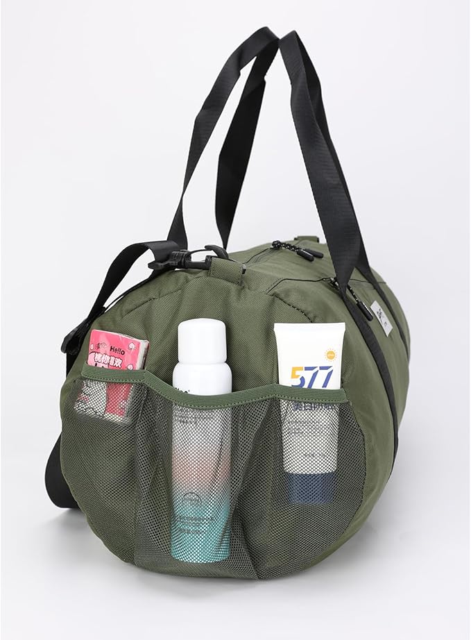 Gym Bags for Men with Side Pocket, 38L Sports Gym Duffle Bag with Wet Pocket&Shoe Compartment, Large Waterproof Sport Duffel Bag for Travel, Sports, Workout(Olive Green)