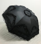URAWESO Vintage Lace Parasol Gothic Lolita Umbrella UV Sun Protection Witch Cosplay Photoshoot Props Party Decoration