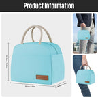 douyadady Lunch Bag Women/Men Lunch Box Women/Men (blue)