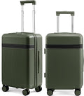 LOVEVOOK Hard Shell Carry On Luggage 22x14x9 Airline Approved with Removable Lining,22 Inch Carry On Suitcase with Spinner Wheel TSA Lock,Lightweight Checked Luggage for Men Women Travel Business Trip