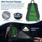 IGOLUMON Hiking Backpack 40L Packable Lightweight Camping Backpack Men Women Waterproof Hiking Daypack Outdoor Travel Daypack