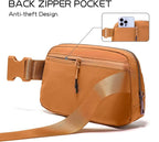 Belt Bag for Women Fanny Pack Crossbody Bags for Women Fashion Waist Packs with Adjustable Strap Gifts for Teenage Girls Women Men (Yellow)