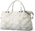 HYC00 Travel Duffel Bag,Carry-on Overnight Weekender Bags for Women,Sports Tote Gym Bag with Wet Pocket