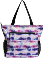 Original Floral Water Resistant Large Tote Bag Shoulder Bag for Gym Beach Travel Daily Bags Upgraded