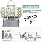 BLUBOON Duffle Bag Girls Kids Cute Gym Bag with Shoes Compartment & Wet Separation Waterproof Sports Overnight Travel Bag