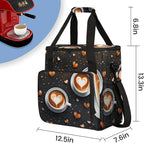 Travel Coffee Maker Carrying Bag Compatible with Keurig K-Mini or K-Mini Plus, Single Serve Coffee Maker Portable Storage Bag with Shoulder Strap(Bag Only)