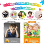 Transformable Fidget Spinner Toys for Kids and Adults,4 Pcs Sensory Toy for Boys Girl ADHD Stress Relief Toys,Fingertip Gyros Travel Toy Party Favors for Teens Birthdays Gifts Easter Present