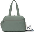 SYTRAH Gym Bag for Women, Lightweight Workout Duffle Bag with Shoe & Wet Separation for Gym, Yoga, Travel & Overnight, Stylish Sports Bag with Adjustable Shoulder Strap Green
