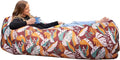 WEKAPO Inflatable Couch Air Lounger Chair - Camping & Beach Accessories, Portable Blow up Sofa for Hiking, Lawn, Indoor/Outdoor Movies & Music Festivals. Lightweight and Easy to Set Up Air Hammock