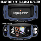 Extra Large Duffle Bag for Men, Heavy Duty Duffle Bag for Travel, Large Sports Gym Equipment Bag for Hockey Football Soccer Baseball Basketball & Team training (Blue)