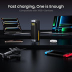 AOHI 140W PD3.1 Laptop Power Bank 40000mAh Fast Charging Station, The Future Starship 2 in 1 Camping Large Portable Charger for MacBook Pro/Air, iPad Pro, iPhone 16 Pro Max,Galaxy,Steam Deck, Grey