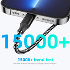 iPhone Charger Apple MFi Certified 3pack 10FT Long Lightning Cable Fast Charging High Speed Data Sync USB Cable Compatible iPhone 14/13/12/11 Pro Max/XS MAX/XR/XS/X/8/7 Plus and More