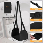 Airplane Foot Hammock - Foot Hammock for Plane Travel to Relax Your Feet, Anti Slip Airplane Foot Rest for Air Travel, Leg Hammock for Airplane Travel